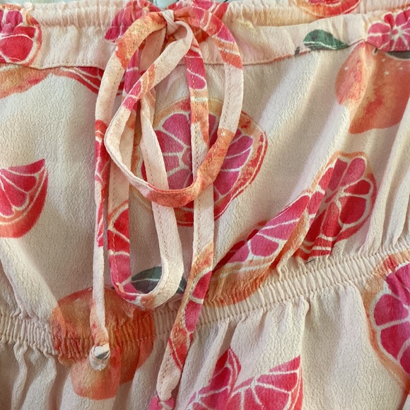 Wildfox Pink Fruit Crop Top 💗🍊💕 - Picture 3 of 6